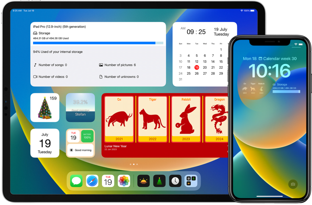 iOS 16 Lock Screen Widgets and Home Screen Widgets