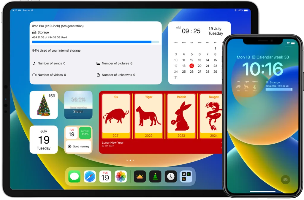 iOS 16 Lock Screen Widgets and Home Screen Widgets