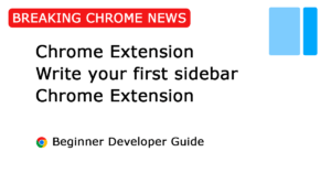 Sidebar Chrome Extension