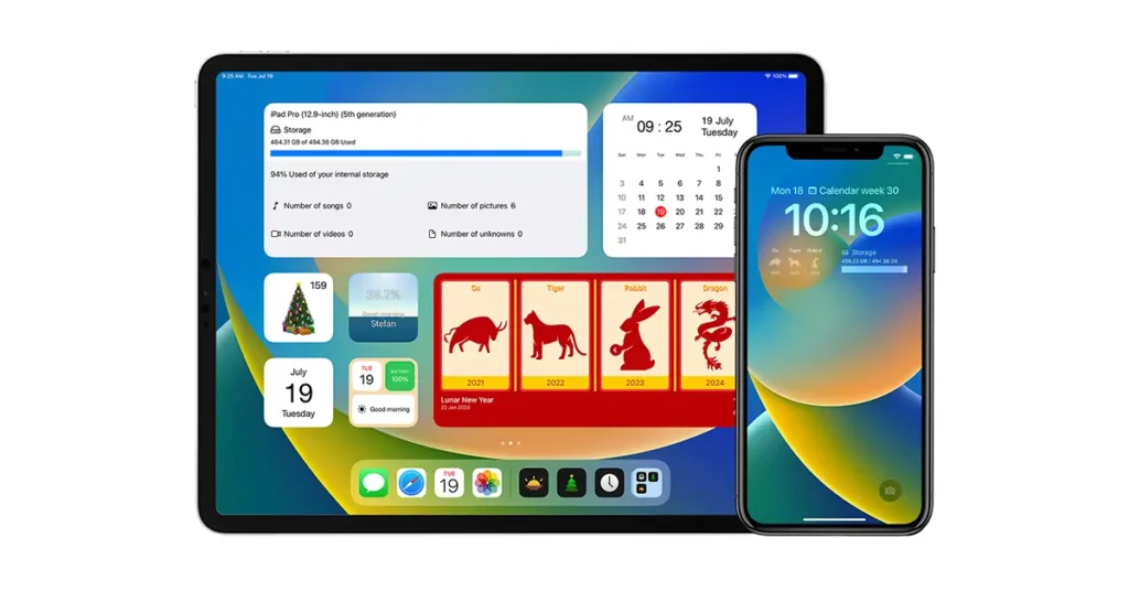 iOS 16 Lock Screen Widgets and Home Screen Widgets