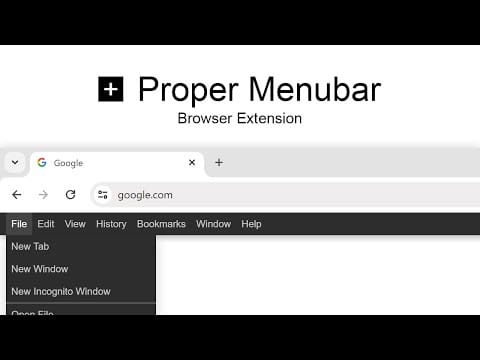 Support my open-source browser extensions video thumbnail