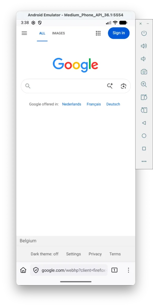 Firefox for Android web browser