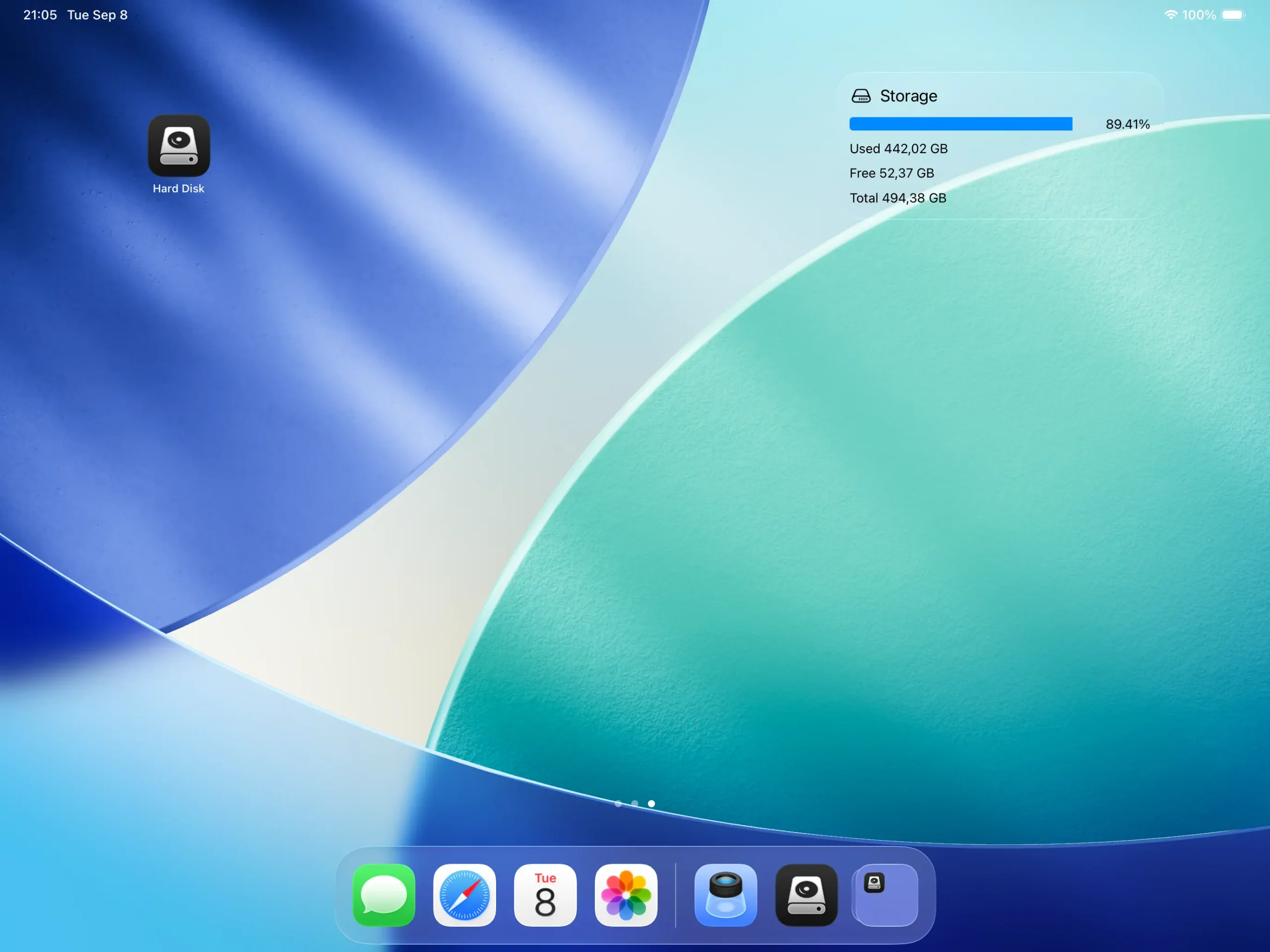 Powerful Background Widget Chooser available for Hard Disk v1.3.7 on iPhone & iPad!