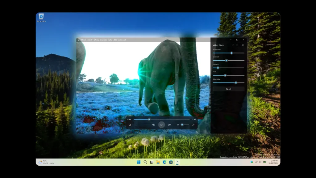 Aurora Player - Video Filters