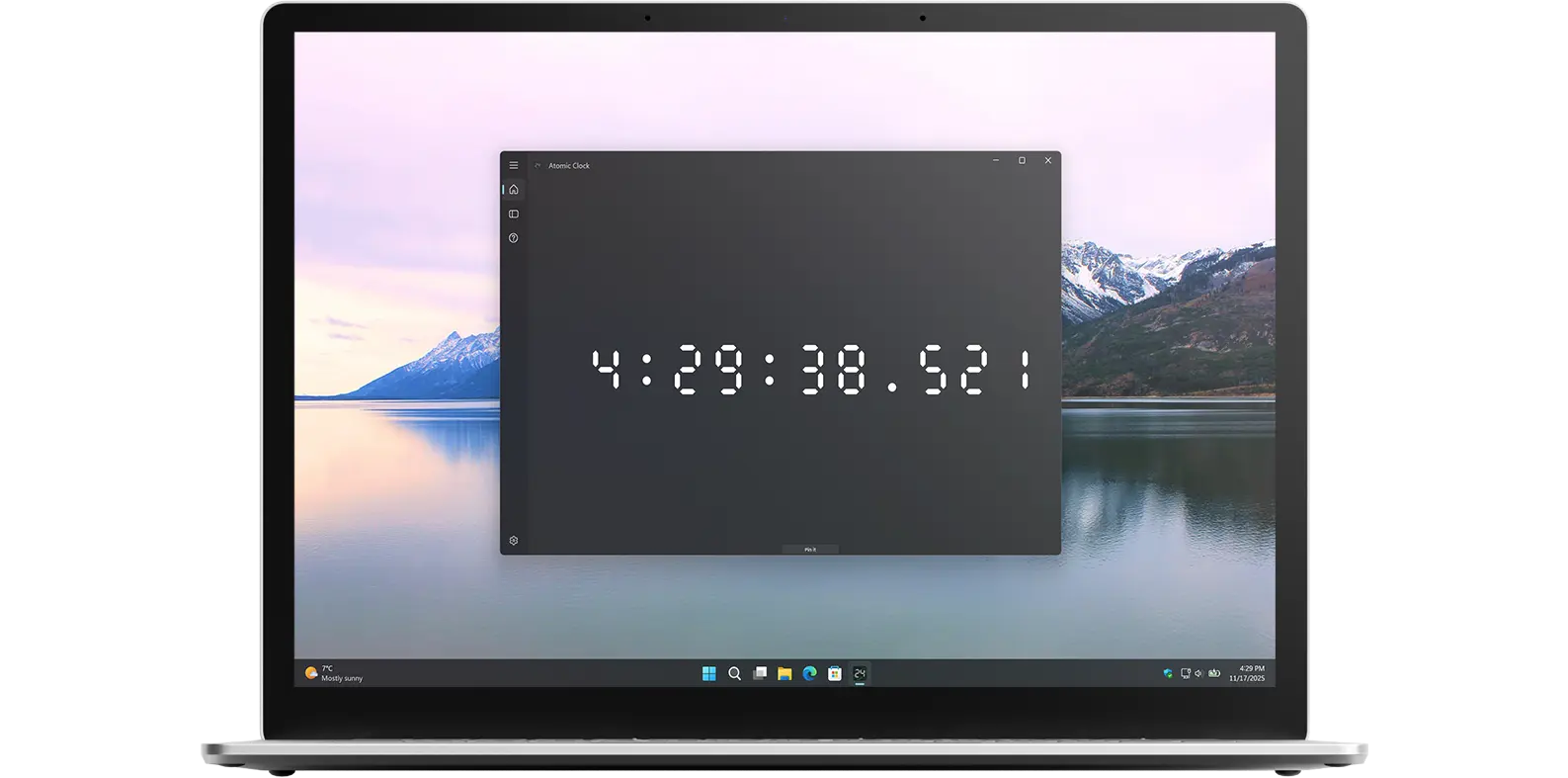 Atomic Clock app on all devices