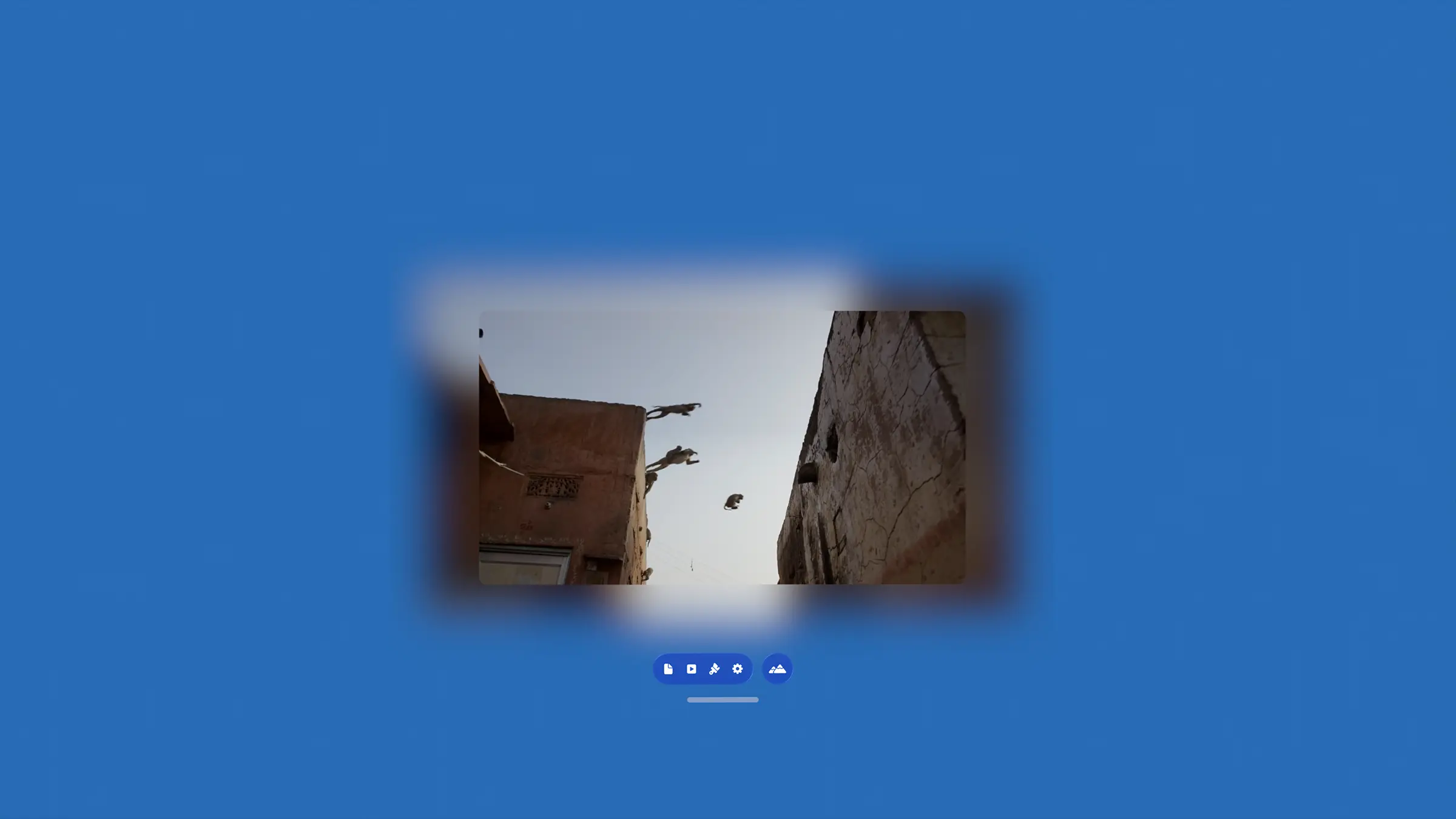 Your custom solid background as Immersive Space