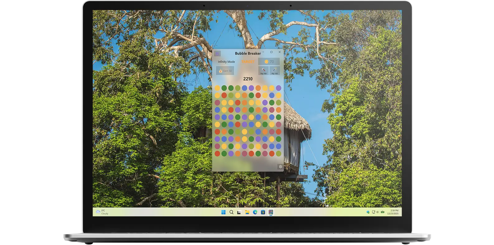 Bubble Breaker app on all devices