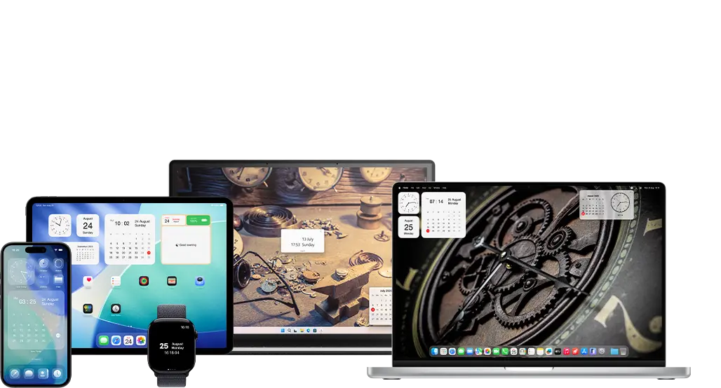 Date Today app on all devices