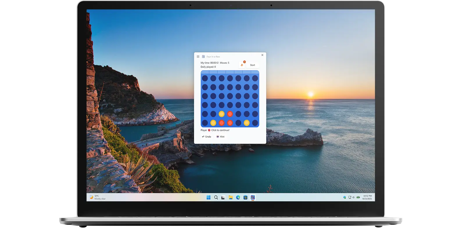 Four-in-a-Row app on all devices