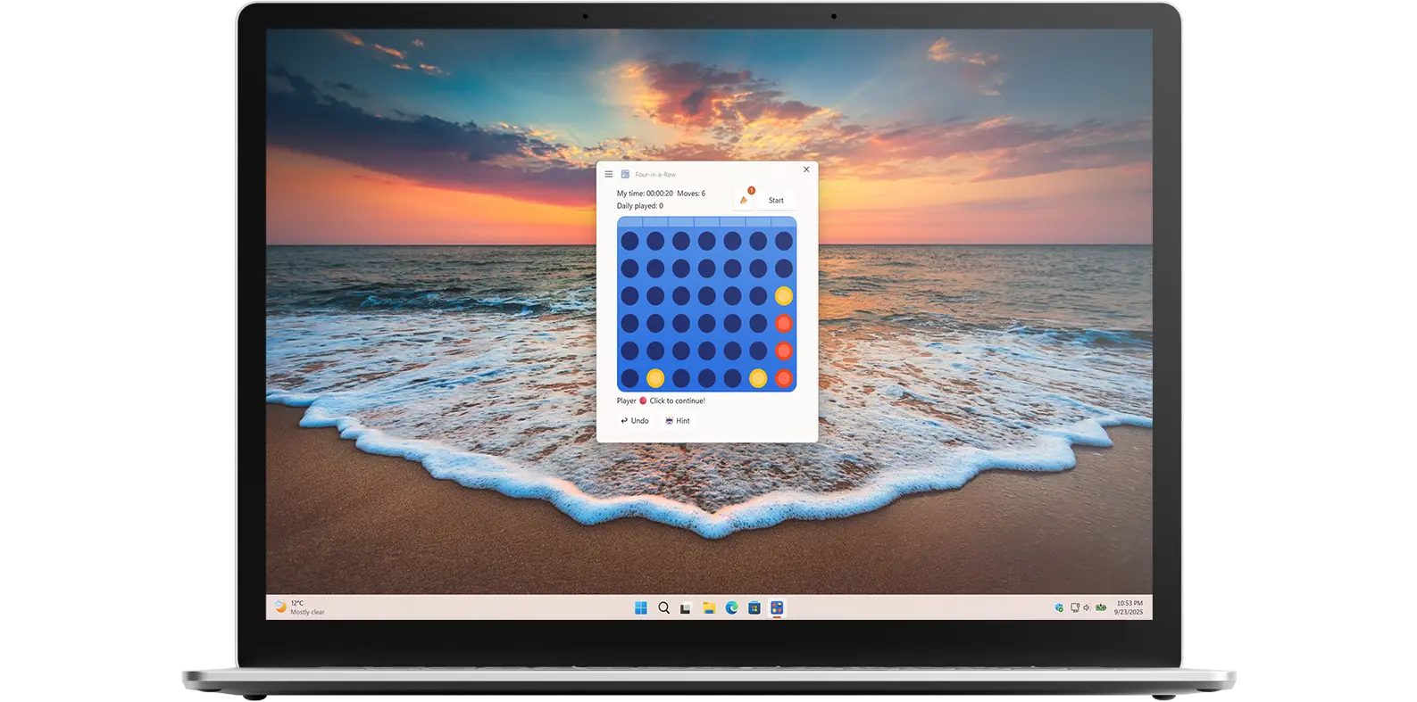 Four-in-a-Row app on all devices