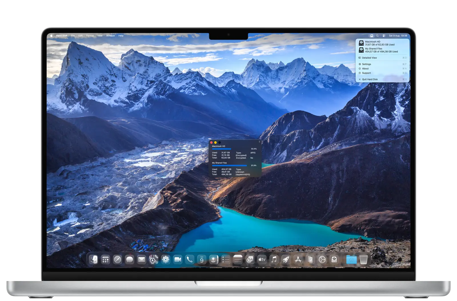Hard Disk app on all devices