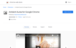 Install Ambient Aurea browser extension
