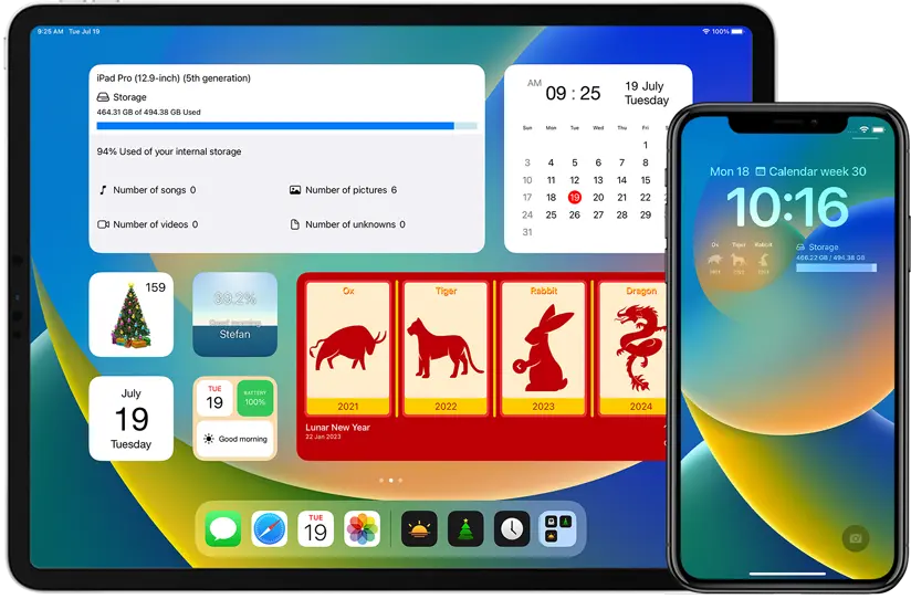 Apple iOS 26 lock screen widgets