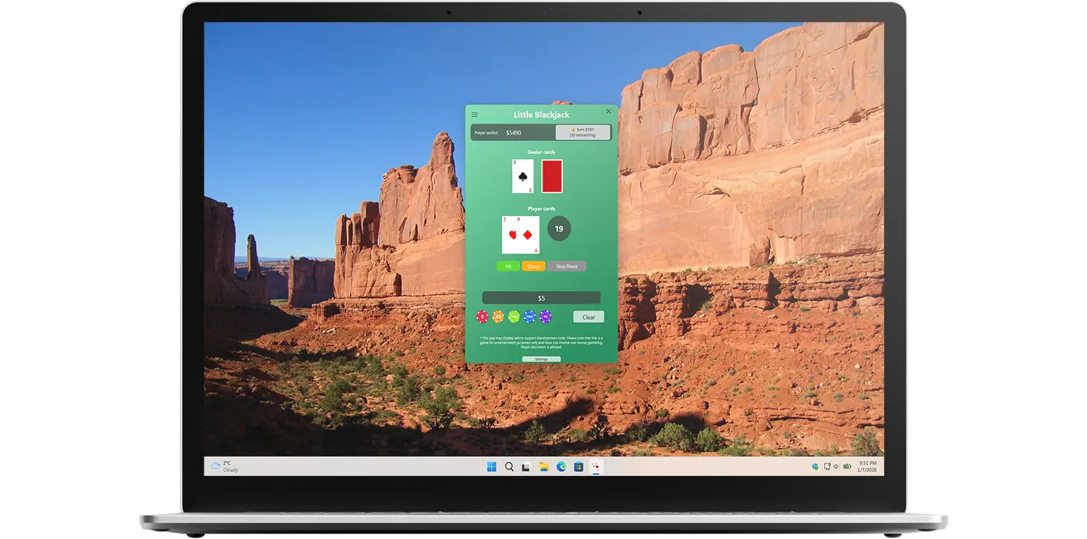 Little Blackjack app on all devices