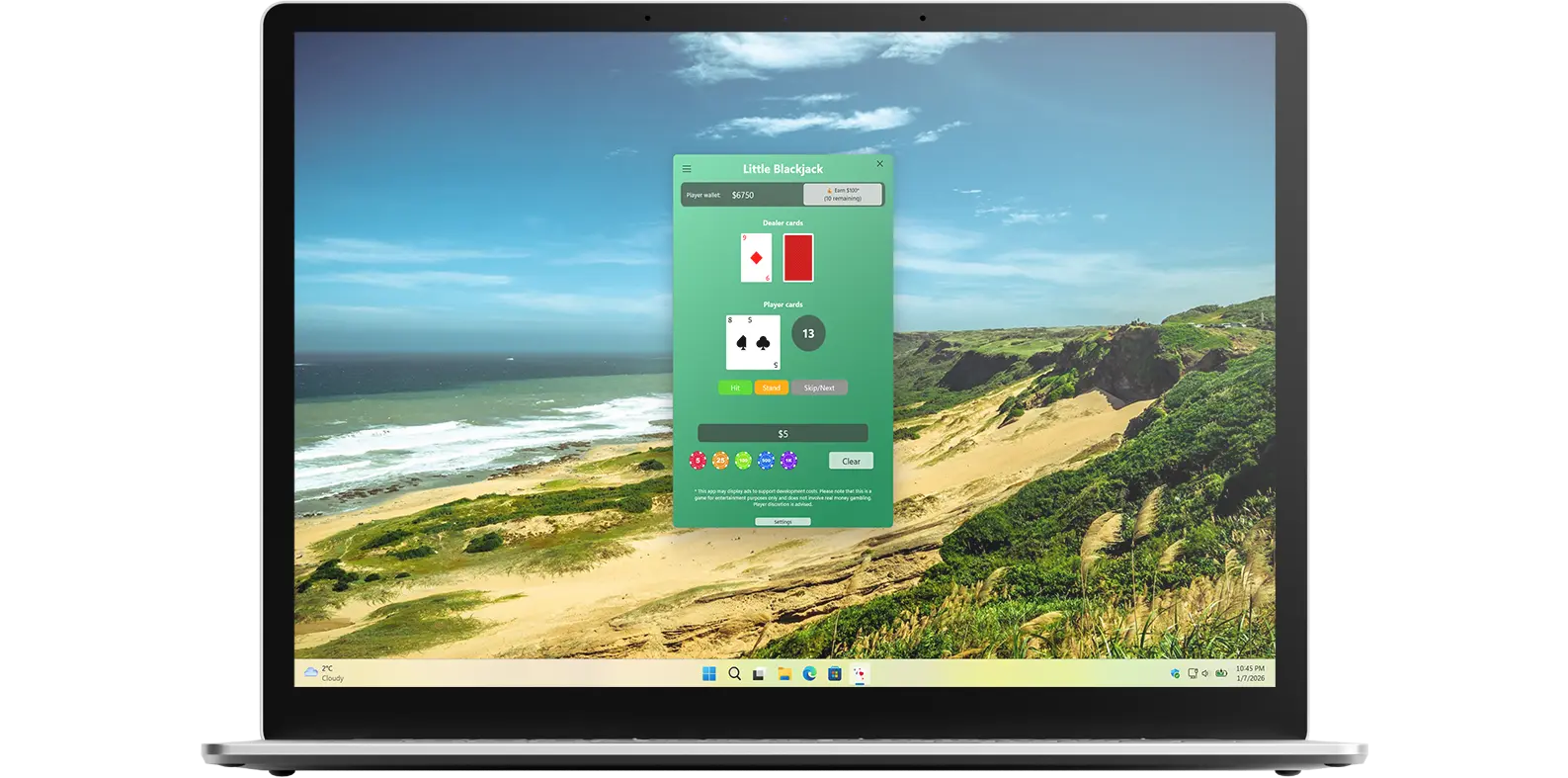 Little Blackjack app on all devices
