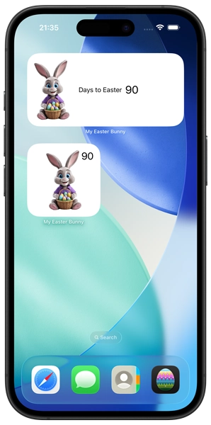 My Easter Bunny Light Mode widgets