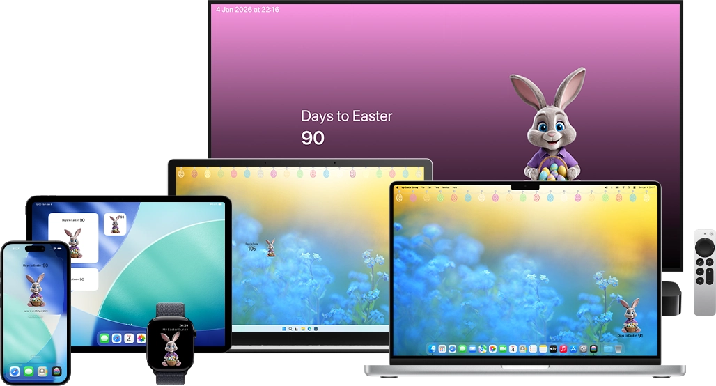 My Easter Bunny app on all devices