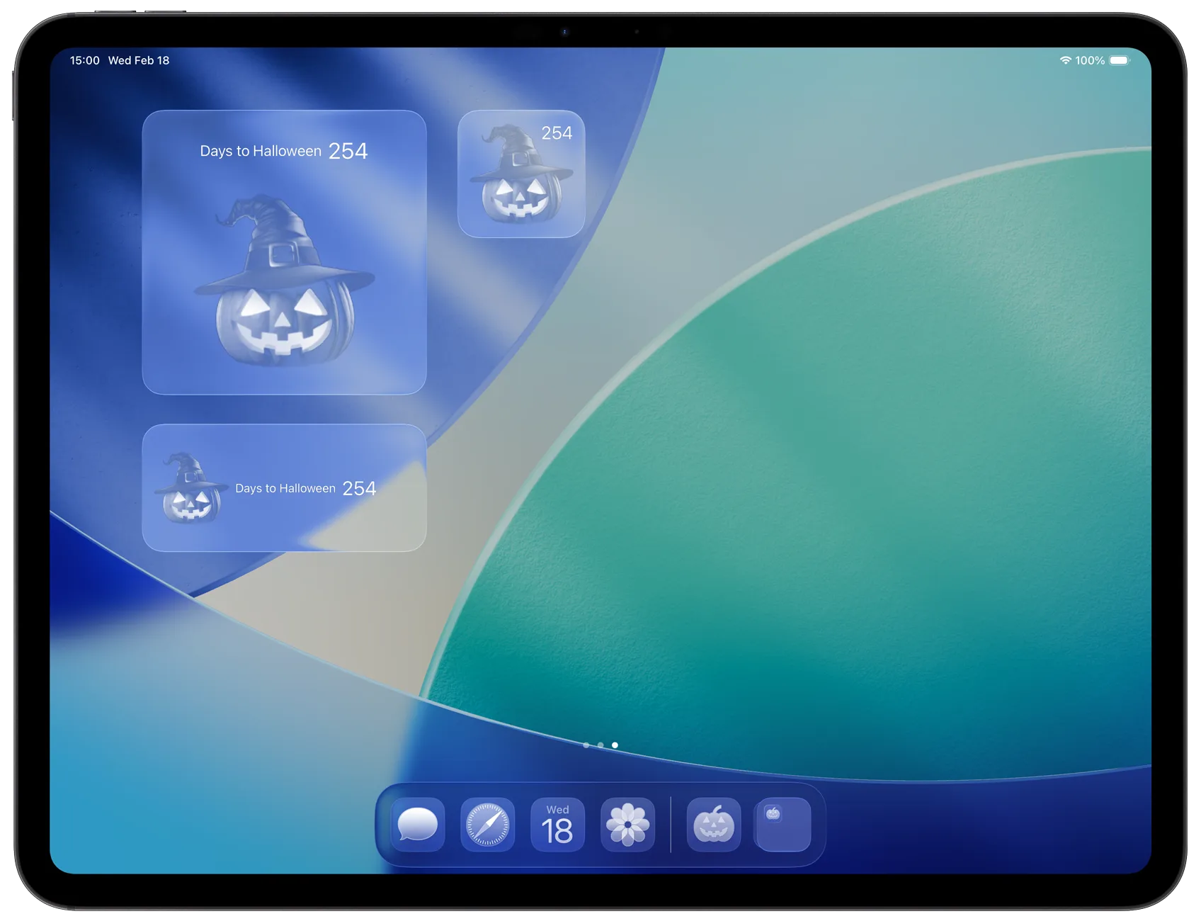 My Halloween Clear Widgets