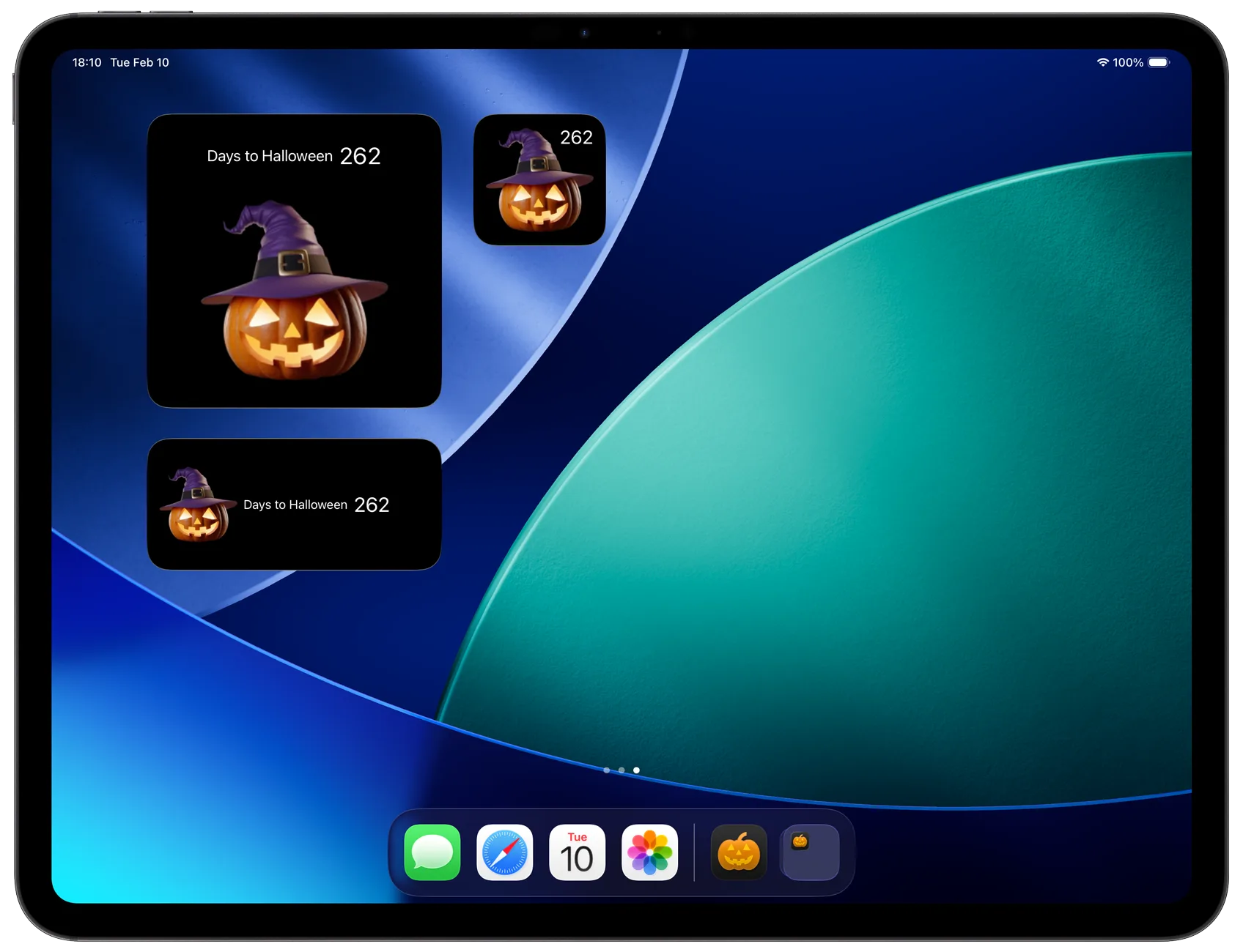 My Halloween Dark Mode widgets