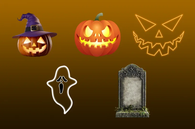 Different Halloween character