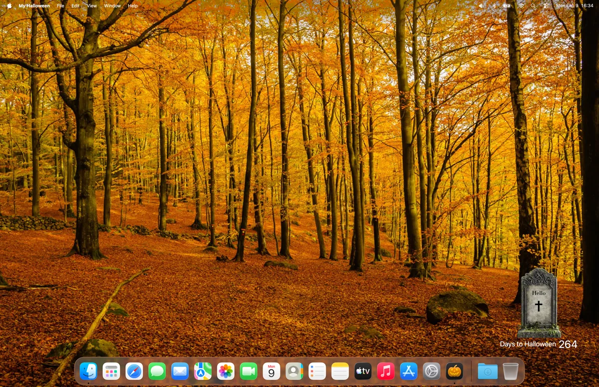 My Halloween Grave Stone