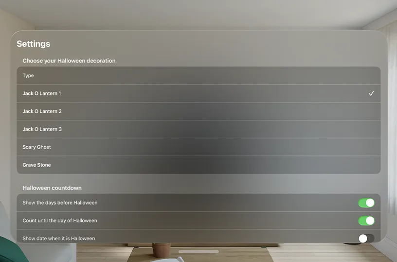 Customize My Halloween to your style