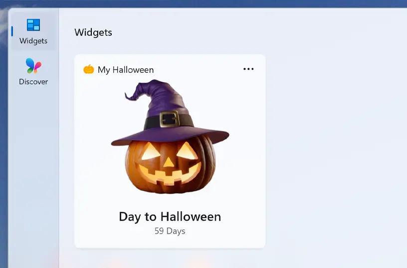 Support Windows Widget