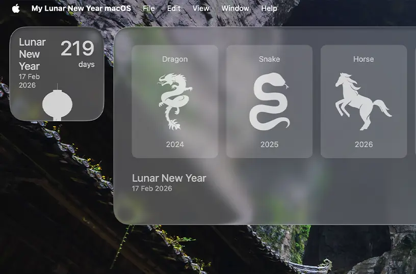 Customize your macOS  widgets