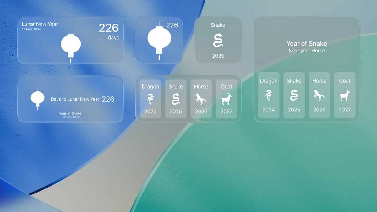Clear transparent widgets