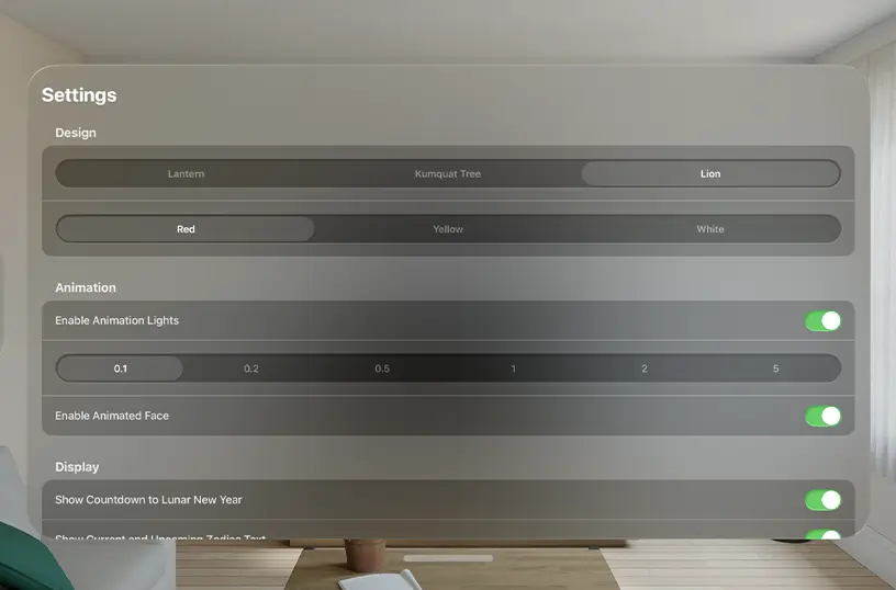 Customize lunar to your style