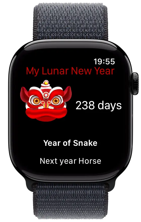 My Lunar New Year app on visionOS
