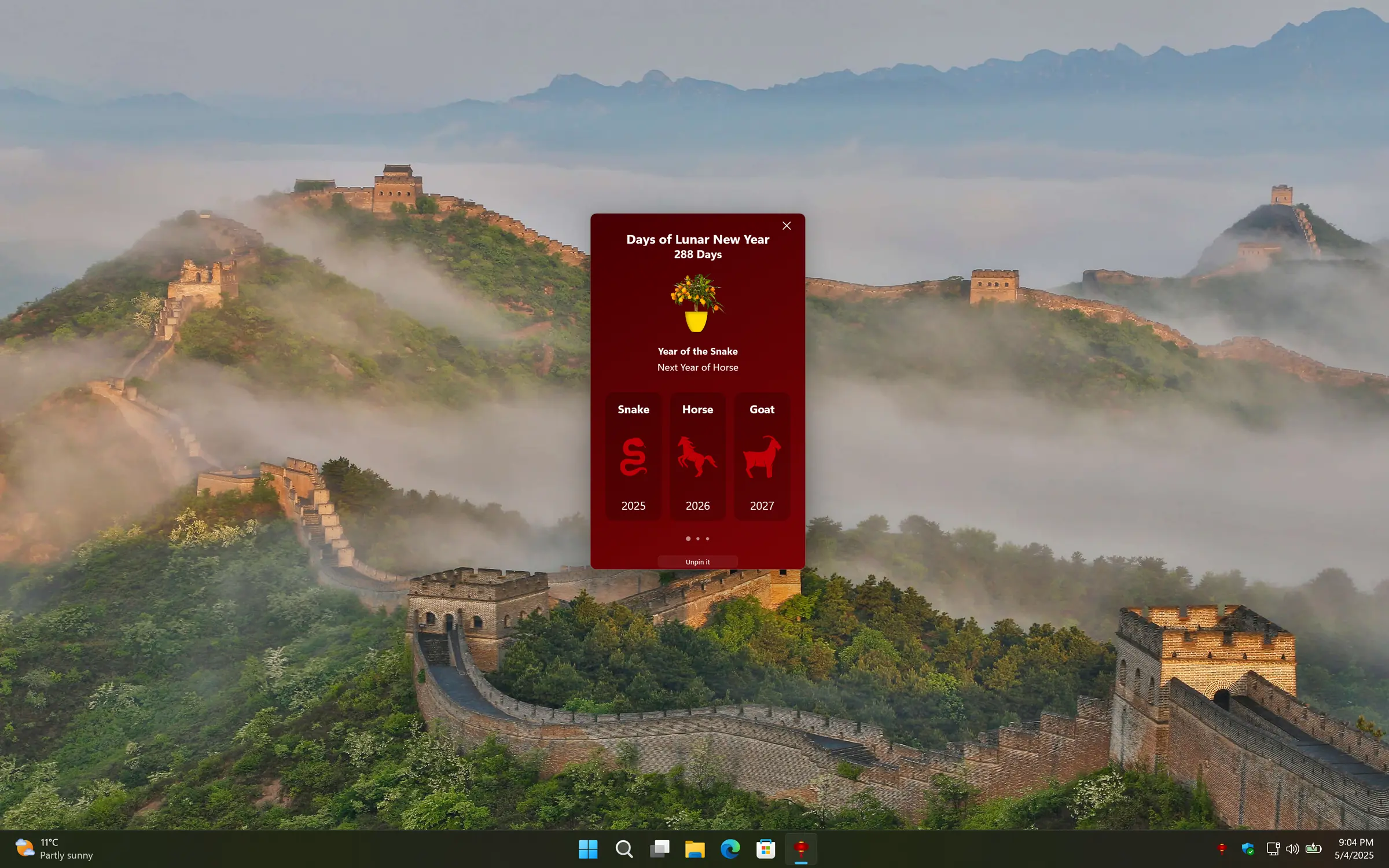 Kumquate tree on your desktop screen