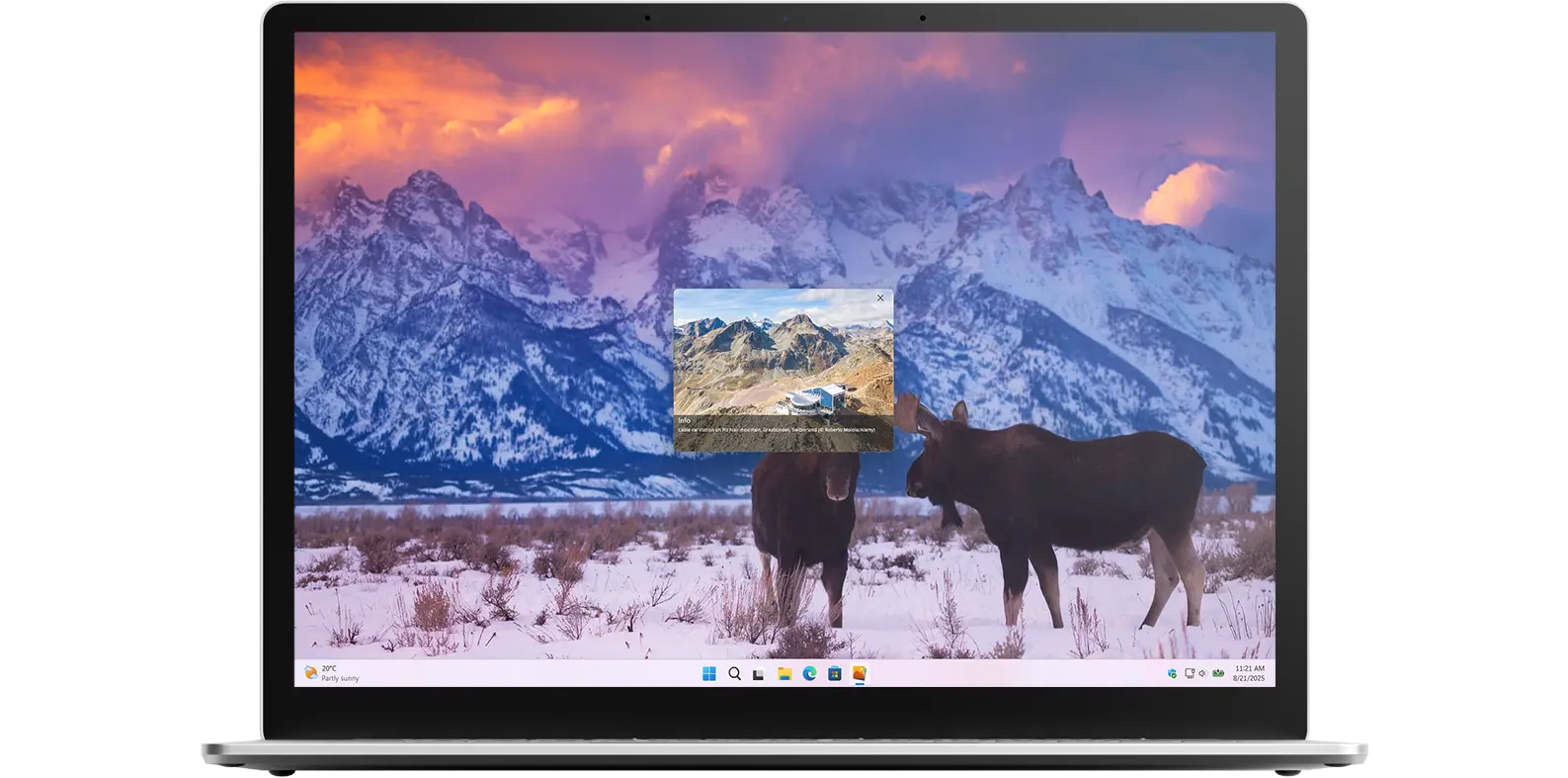 My Photo Slideshow app on Windows 11
