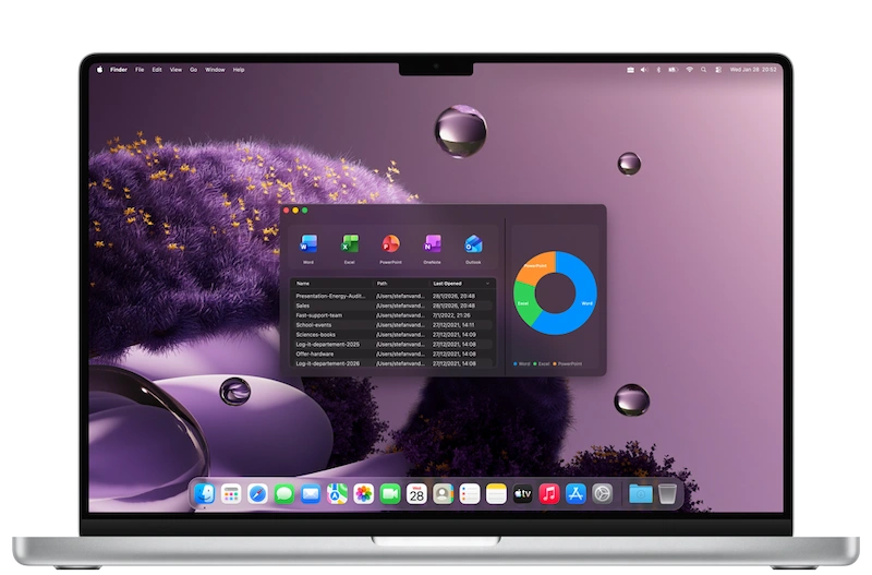 My Recent Documents app on all devices
