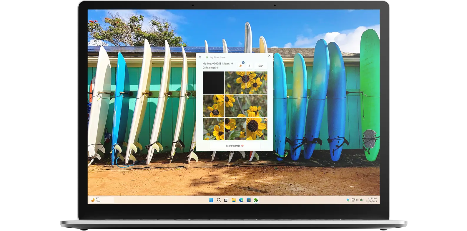 My Slider Puzzle app on all devices