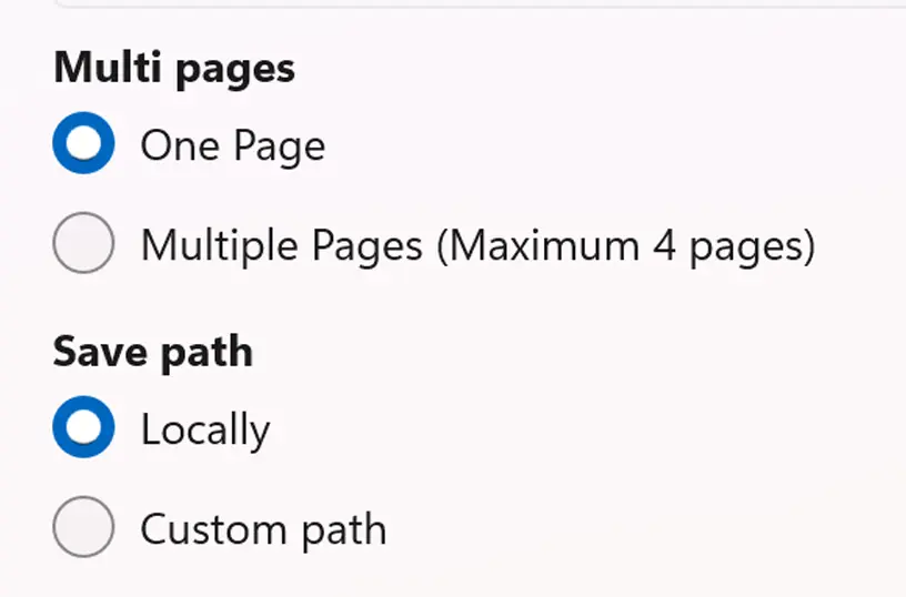 Note Sidebar multiple pages