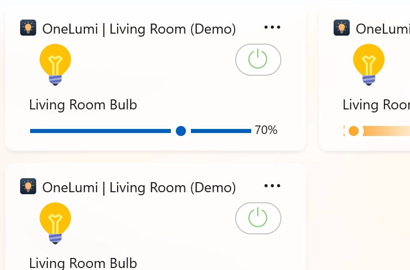 OneLumi support Windows 11 widgets