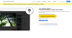 Turn Off the Lights Official website