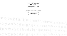 Zoom Welcome Guide