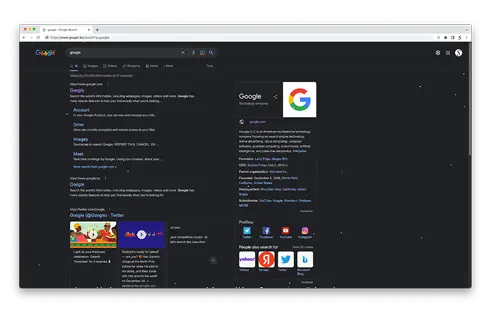 Snow Browser Extension