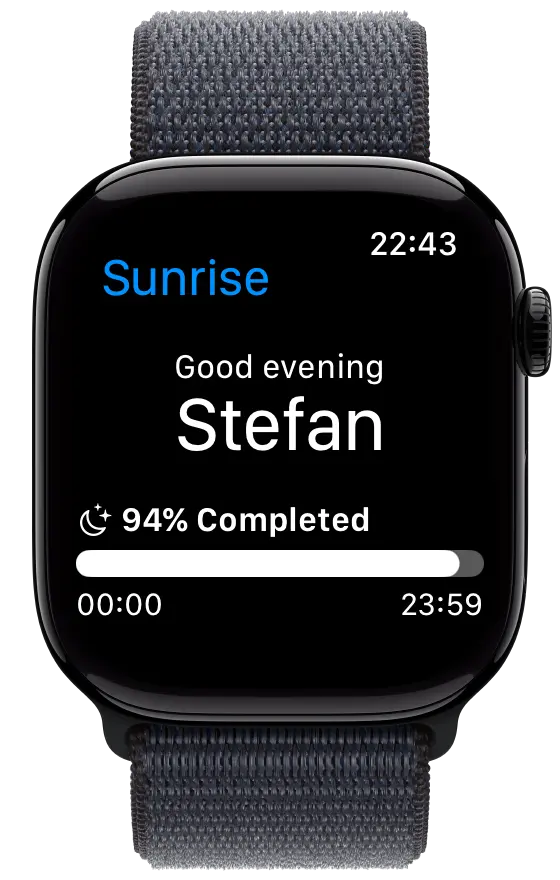 Date Today app on Apple Watch