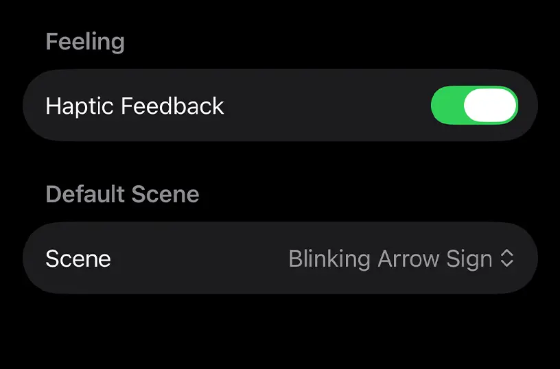 Traffic Blinker app