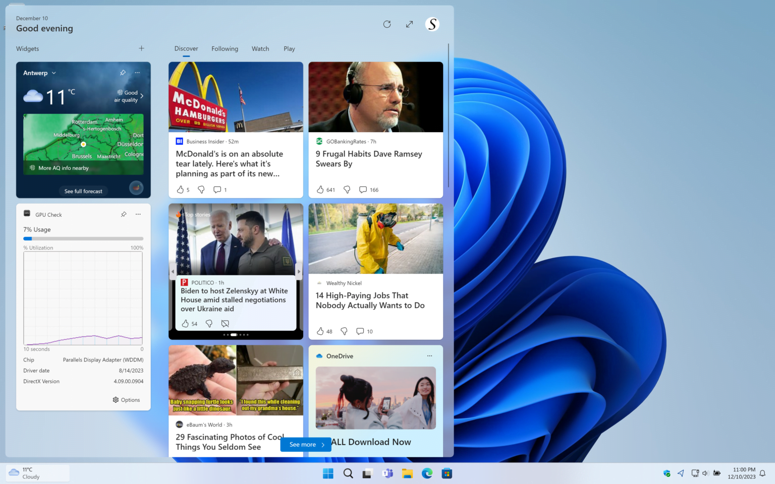Get GPU Windows 11 Widget in 3 easy steps?
